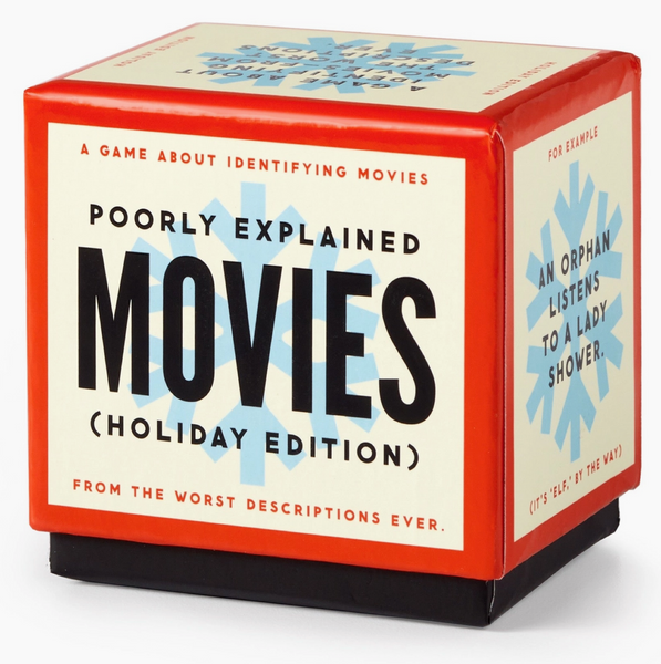 Poorly Explained Movies Game - Mini Holiday Edition