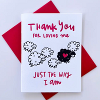 Black Sheep Thank You Card