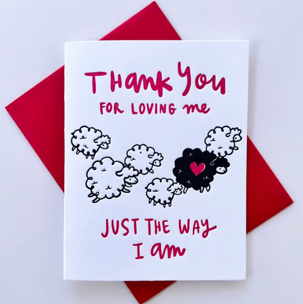 Black Sheep Thank You Card