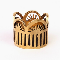 Brass Bandana Slide - Leah