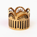Brass Bandana Slide - Leah