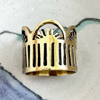 Brass Bandana Slide - Leah