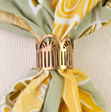 Brass Bandana Slide - Leah