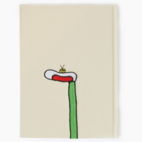Richard Scarry Lowly Worm Embroidered Journal