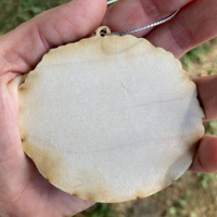 Wood Ornament - Mothman + Raccoon Community Love