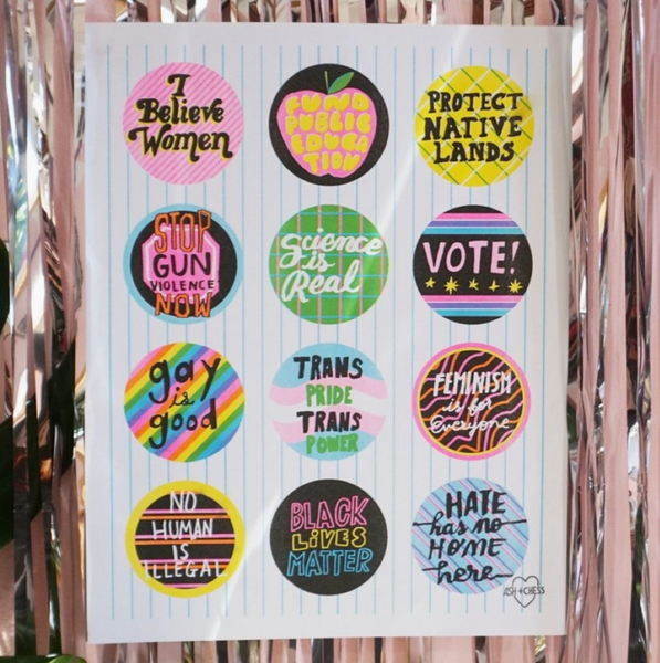 Rules Risograph Print