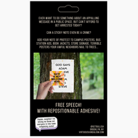 Virtuous Vandalism Sticky Note Pack - Homophobia Is Bad For Everyone