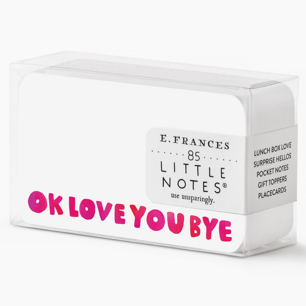 Little Notes - Okay Love You Bye