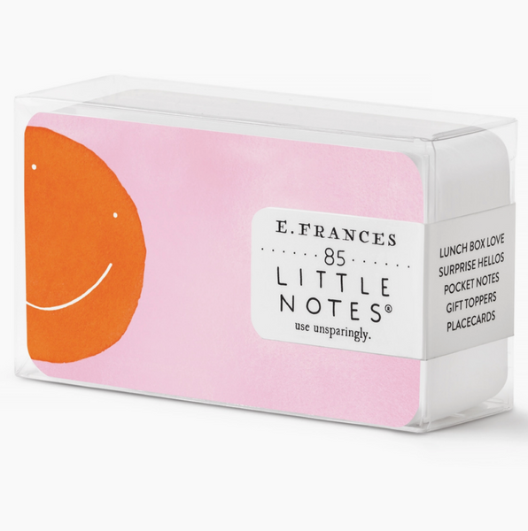 Little Notes - Orange Smiley