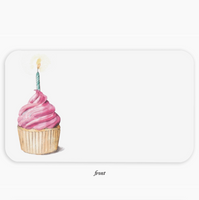 Little Notes - Pink Cupcake