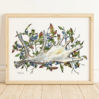 Rosalie Haizlett  Print - Moose Antler