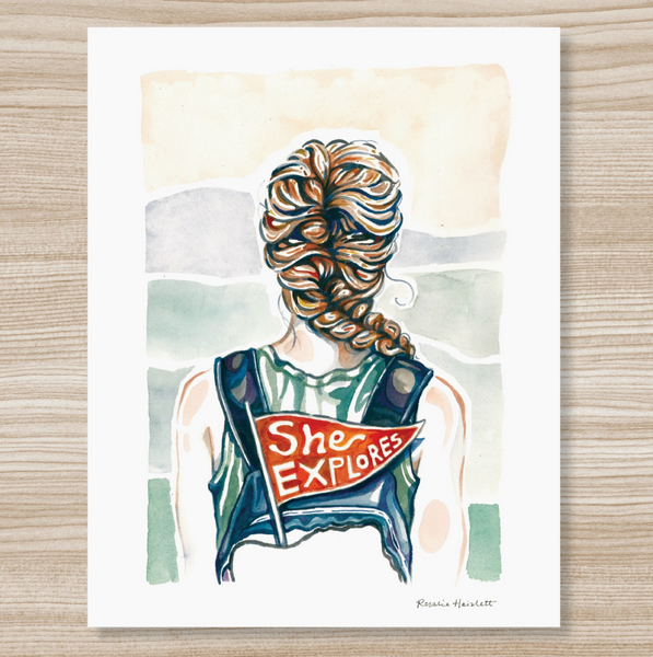 Rosalie Haizlett  Print - She Explores