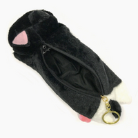 Cute Cat Plush Pencil Pouch