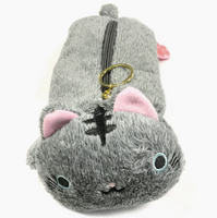 Cute Cat Plush Pencil Pouch
