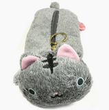 Cute Cat Plush Pencil Pouch