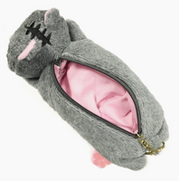Cute Cat Plush Pencil Pouch