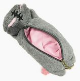 Cute Cat Plush Pencil Pouch