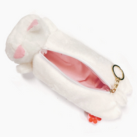 Cute Cat Plush Pencil Pouch