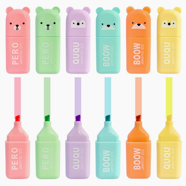 Bears Highlighter Pen Set