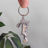 Lucky Rabbit Enamel Keychain