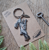 Lucky Rabbit Enamel Keychain