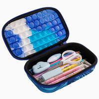 Zip + Pop Pencil Box - Blue