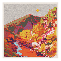 Northern Mountain #4 Art Print