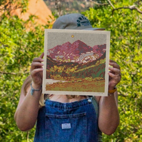 The Maroon Bells Art Print