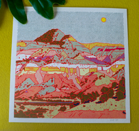 Desert Mountain #30 Art Print