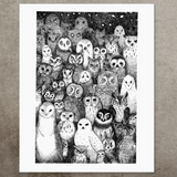 The Owls Are Not What They Seem Print