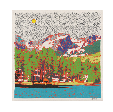 Bear Lake Rocky Mountain National Park Print