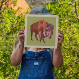 Bison Art Print