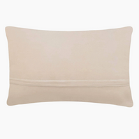 Pink Moth Wool Hooked Pillow