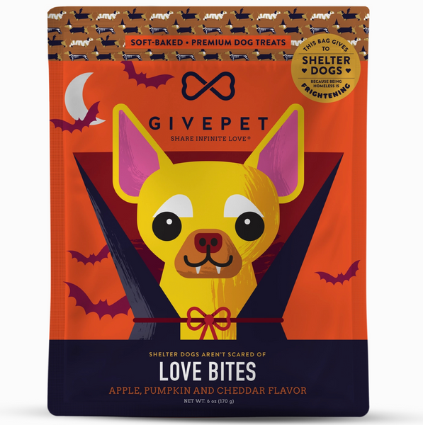 Give Pet - Love Bites Halloween Dog Treats