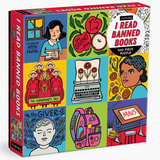 I Read Banned Books 500 Piece Family Puzzle