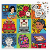 I Read Banned Books 500 Piece Family Puzzle
