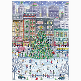 Michael Storrings Christmas in the City Greeting Card Puzzle