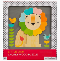 Little Lion Chunky Wood Puzzle