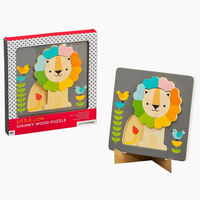 Little Lion Chunky Wood Puzzle