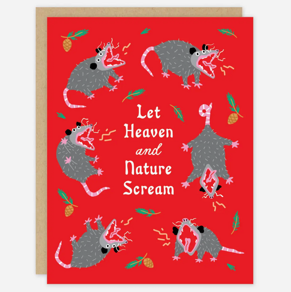 Heaven + Nature Scream Holiday Card
