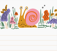 Shroomy Snail Notepad