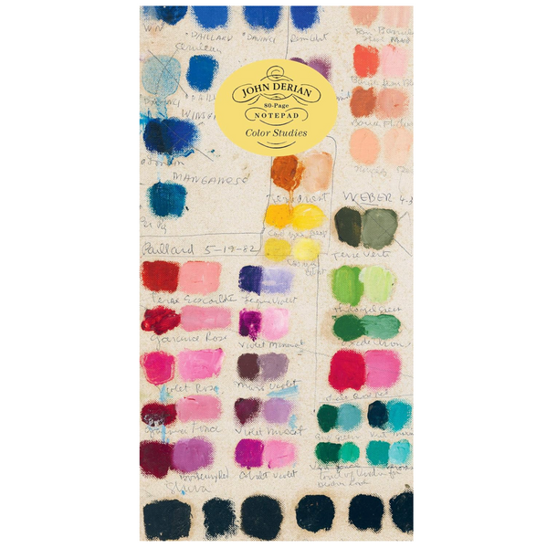 John Derian Paper Goods: Color Studies 80-Page Notepad