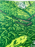 Pnw Nature Linocut Print