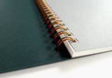 Handmade Coil Bound Sketchbook - Medium Dandelion