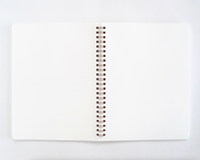 Handmade Coil Bound Sketchbook - Large Harvest Rabbits