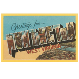Greetings From Huntington, West Virginia Magnet