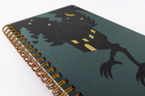 Handmade Coil Bound Sketchbook - Medium Baba Yaga