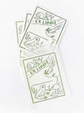 Letterpress Bookplate - Toad + Snail