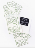 Letterpress Bookplate - Toad + Snail
