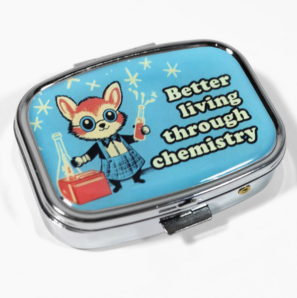 Pill Case - Better Living Through Chemistry